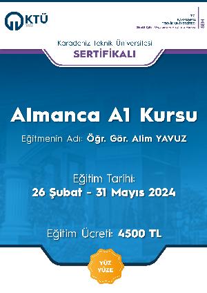 Almanca A1 Kursu