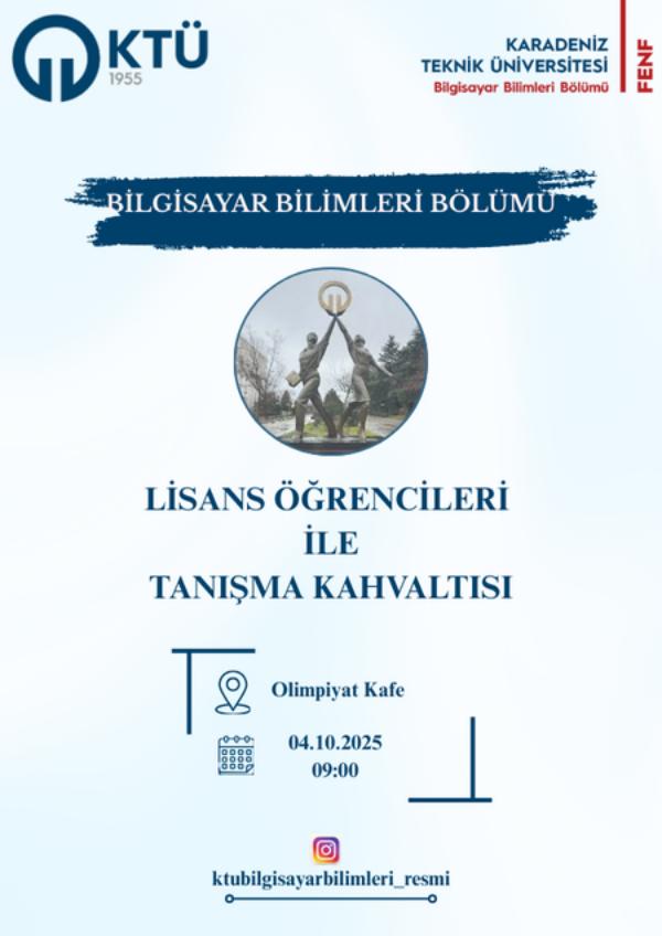 Lisans Öğrencileri ile Tanışma Kahvaltısı