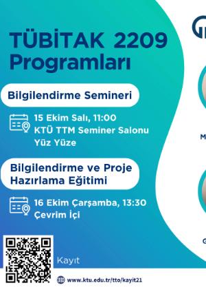 TÜBİTAK 2209 Proje Hazırlama Eğitimi Başlıyor!
