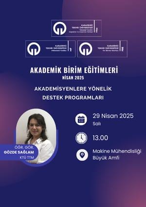 Akademisyenlere Yönelik Destek Programları