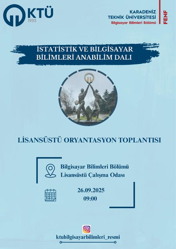 Lisansüstü Oryantasyon Toplantısı
