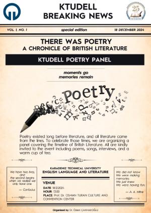 There was Poetry: A Chronicle of British Literature
