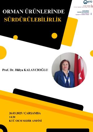 Orman Ürünlerinde Sürdürülebilirlik