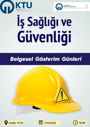 İş Sağlığı ve Güvenliği Belgesel Gösterim Günleri