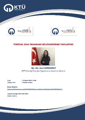 TÜBİTAK 2244 Sanayi Doktora Programı Bilgilendirme Etkinliği