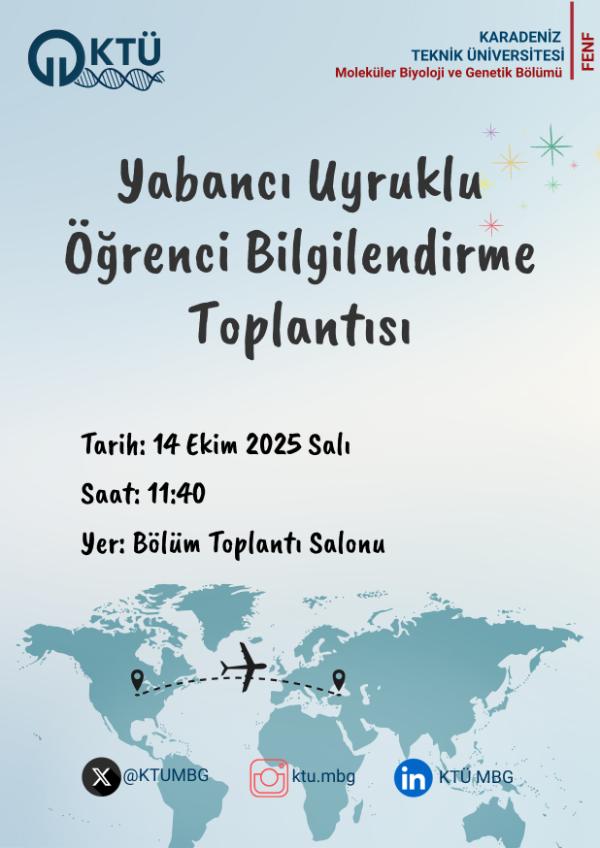 Yabancı Uyruklu Öğrenci Bilgilendirme Toplantısı