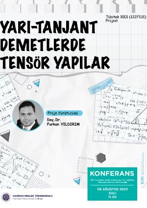 Yarı-Tanjant Demetlerde Tensör Yapılar