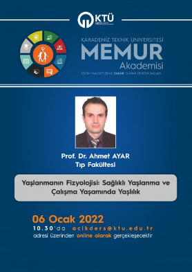 Yaşlanmanın Fizyolojisi: Sağlıklı Yaşlanma ve Çalışma Yaşamında Yaşlılık