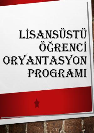 Oryantasyon Etkinliği
