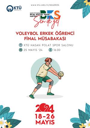 Voleybol Erkek Öğrenci Final Müsabakası