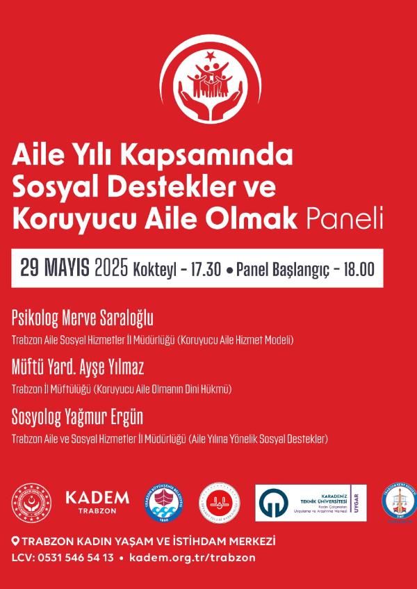 Aile Yılı Kapsamında Sosyal Destekler ve Koruyucu Aile Olmak Paneli