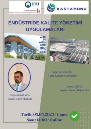 Endüstride Kalite Yönetimi Uygulamaları
