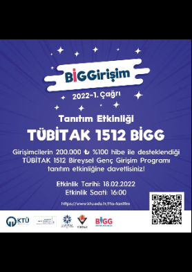 TÜBİTAK 1512 BİGG Tanıtım Etkinliği