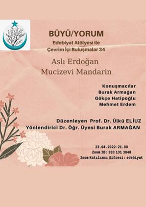 Aslı Erdoğan Mucizevi Mandarin