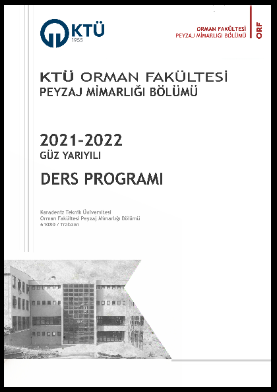 2021-2022 Güz Lisans Ders Programı