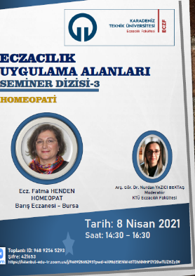 Eczacılık Uygulama Alanları Seminer Dizisi-3