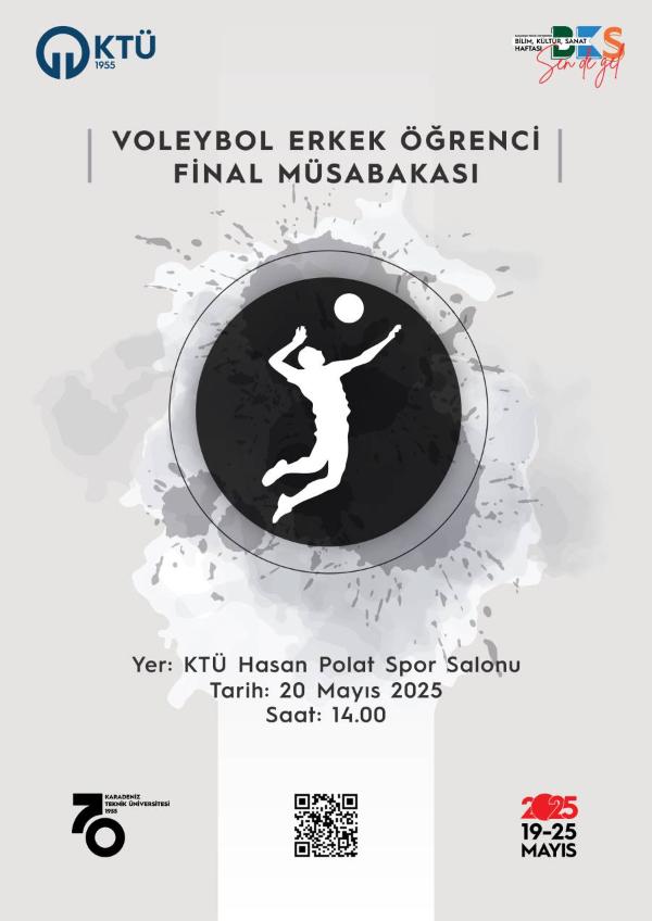 Voleybol Erkek Öğrenci Final Müsabakası