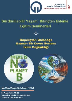 Sürdürülebilir Yaşam: Bilinçten Eyleme Eğitim Seminerleri 1