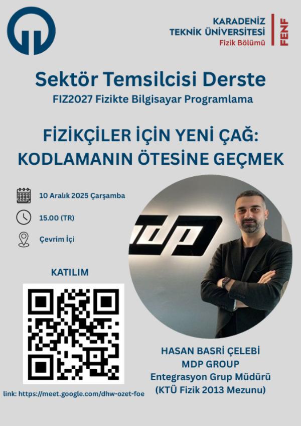 Fizikçiler İçin Yeni Çağ: Kodlamanın Ötesine Geçmek