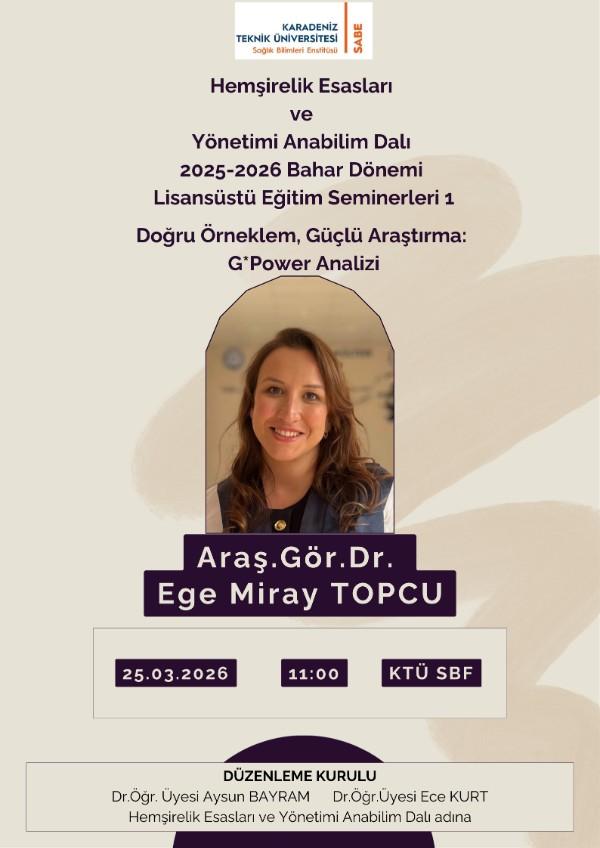 Doğru Örneklem, Güçlü Araştırma: G*Power Analizi