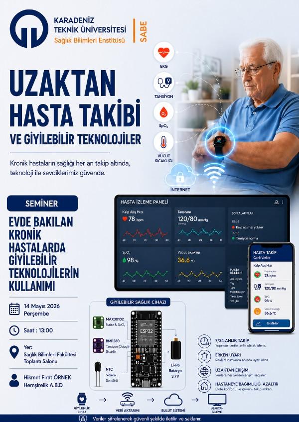 Evde Bakılan Kronik Hastalarda Giyilebilir Teknolojilerin Kullanımı