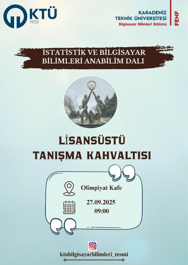 Lisansüstü Tanışma Kahvaltısı