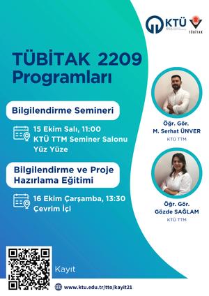 TÜBİTAK 2209 Proje Hazırlama Eğitimi Başlıyor! 