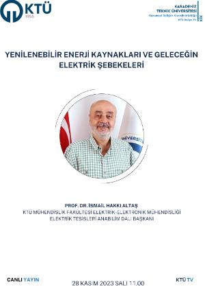 Yenilenebilir Enerji Kaynakları ve Geleceğin Elektrik Şebekeleri