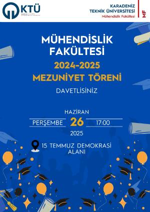 Mühendislik Fakültesi Mezuniyet Töreni