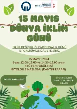 15 Mayıs Dünya İklim Günü