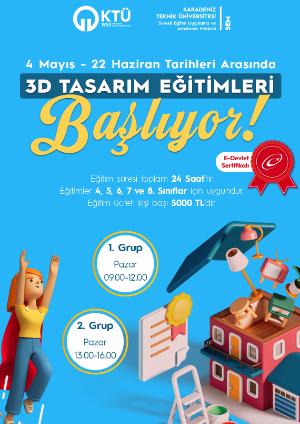 3D Tasarım Eğitimleri