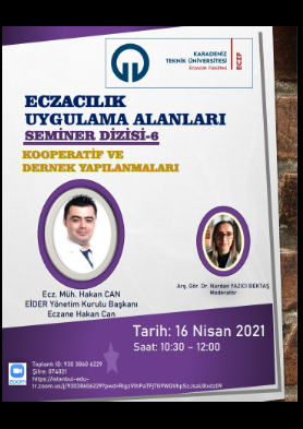 Eczacılık Uygulama Alanları Seminer Dizisi-6