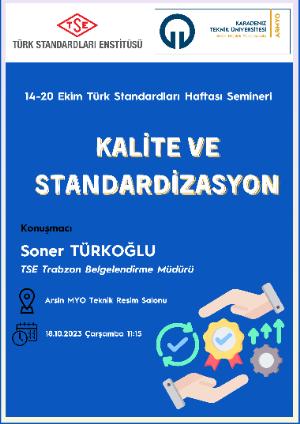 Kalite ve Standardizasyon Semineri