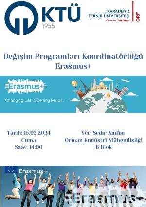 Değişim Programları Koordinatörlüğü Erasmus+ Bilgilendirme Toplantısı