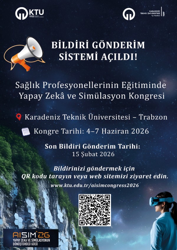 Bildiri Gönderim Sistemi Açıldı