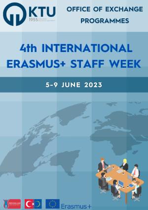 Karadeniz Technical University The 4th International Erasmus+ Staff Week / 5-9 June 2023