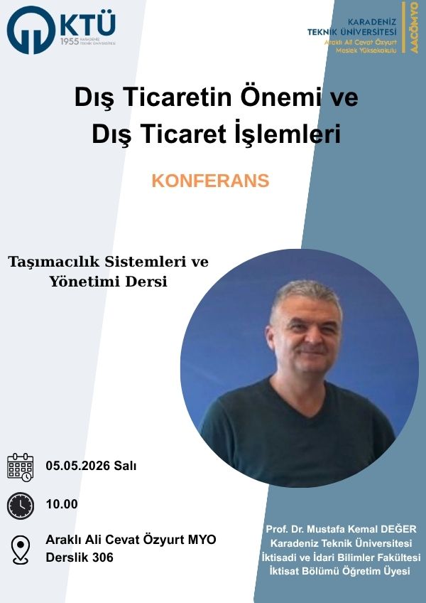 "Dış Ticaretin Önemi ve Dış Ticaret İşlemleri" Ders İçi Etkinliği