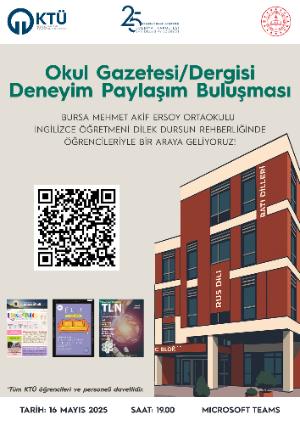 Okul Gazetesi/Dergisi Deneyim Paylaşım Buluşması