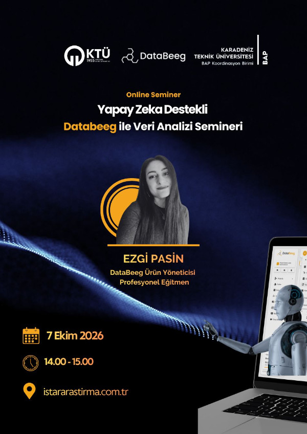 Yapay Zekâ Destekli Databeeg ile Veri Analizi Semineri
