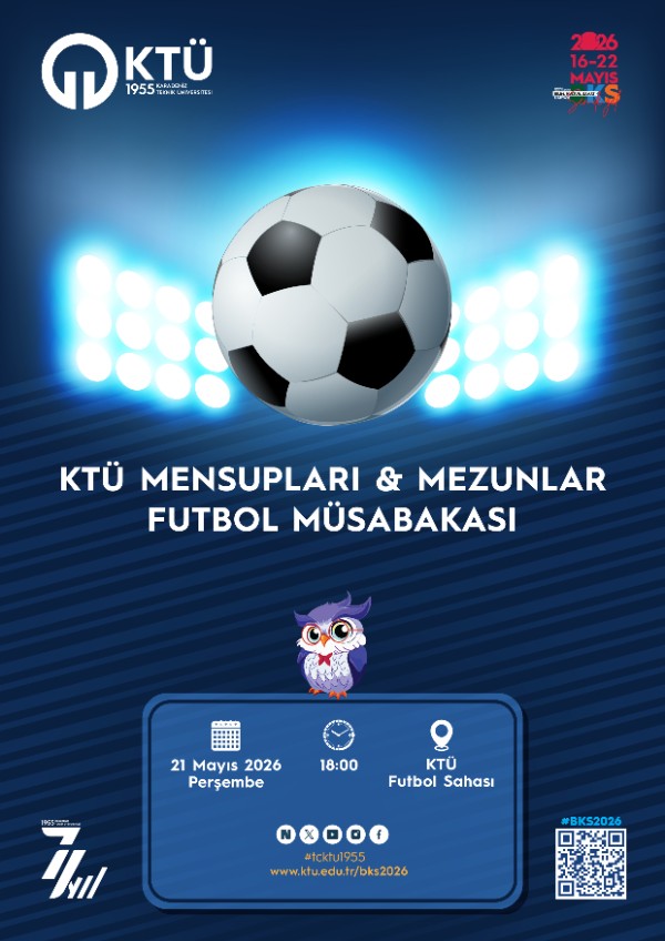 KTÜ Mensupları-Mezunlar Futbol Müsabakası