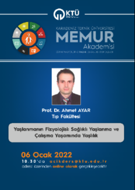 Yaşlanmanın Fizyolojisi: Sağlıklı Yaşlanma ve Çalışma Yaşamında Yaşlılık