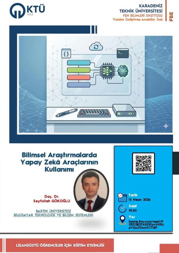 Bilimsel Araştırmalarda Yapay Zekâ Araçlarının Kullanımı Semineri