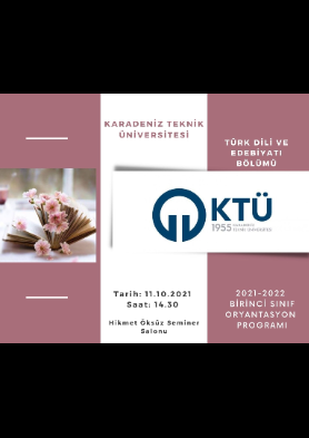 2021-2022 Oryantasyon Programı