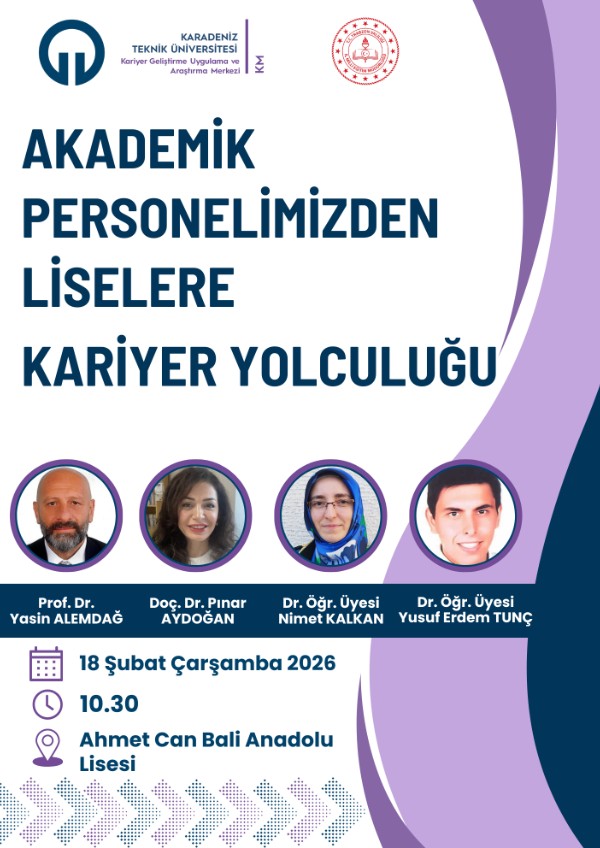 Akademik Personelimizden Liselere Kariyer Yolculuğu