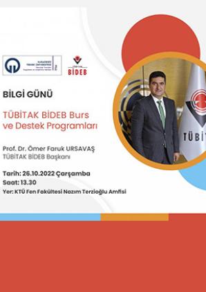 TÜBİTAK BİDEB Burs ve Destek  Programları Bilgi Günü