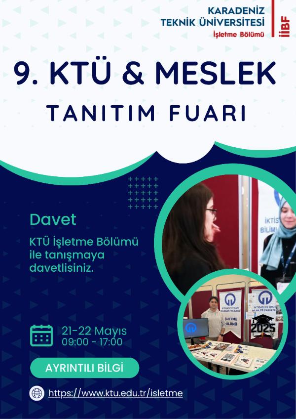 9. KTÜ ve Meslek Tanıtım Fuarı