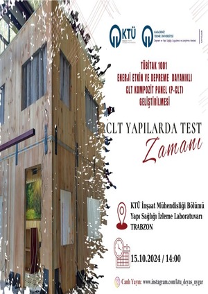 Depreme Dayanıklı CLT Ahşap Yapıların Sarsma Masası Testleri