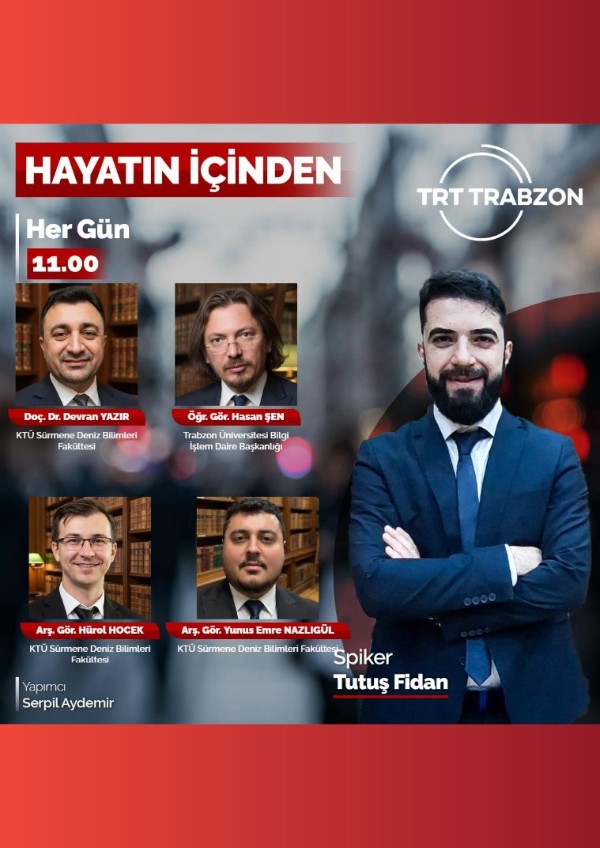 TRT Trabzon Radyosu "Hayatın İçinden" Programına Fakültemizden Katılım
