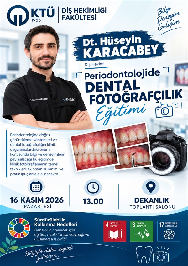 Periodontolojide Dental Fotoğrafçılık Eğitimi