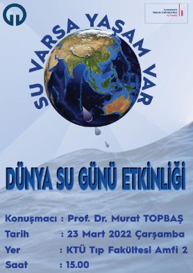 Dünya Su Günü Etkinliği